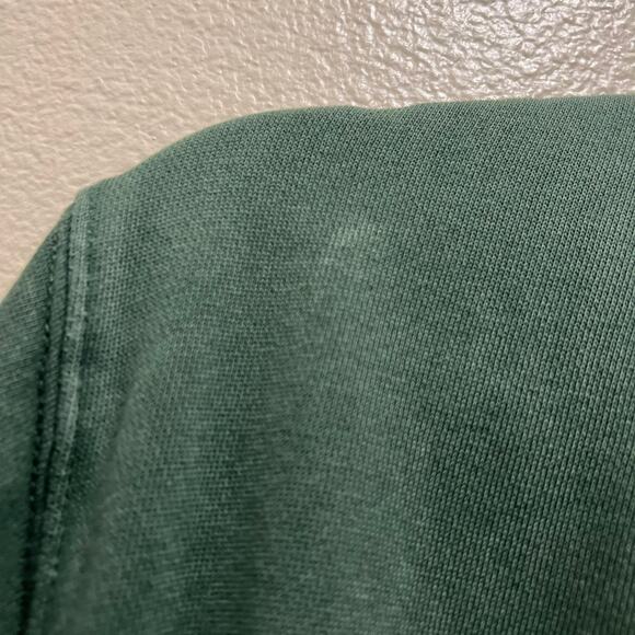 Aerie Sweater Green Cotton Mock Neck Long Sleeve Pullover Sz XS - Picture 5 of 10